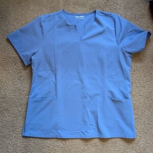Mandala Scrubs, Deep Periwinkle, size XL, petite